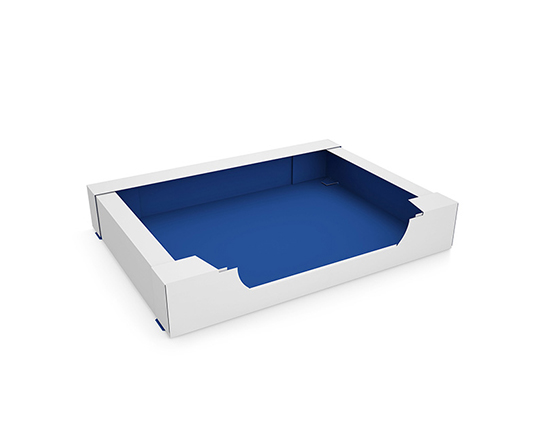 Self-locking Industrial Tray with Open Side